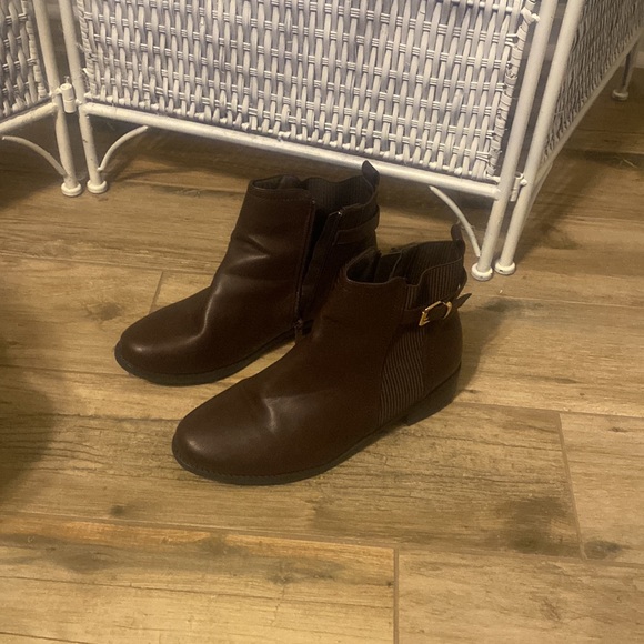 Top Moda Zip Up Ankle Booties Size 9 - Picture 3 of 10